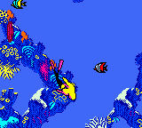 Barbie Ocean Discovery box art for GameBoy Color
